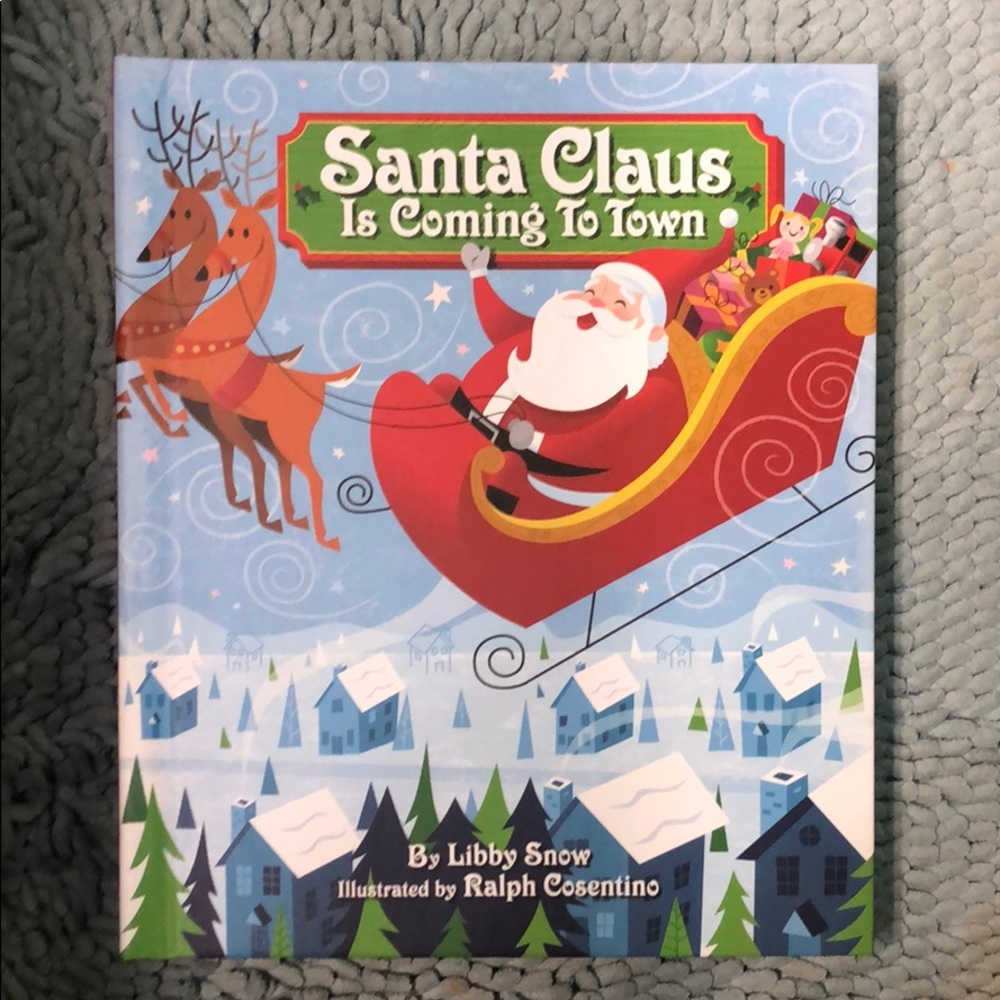 SantaClaus is coming to town Recordable story book